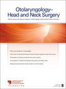 Otolaryngology Head and Neck Surgery 2015 December Article Cover