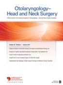Otolaryngology Head and Neck Surgery 2015 November Article Cover