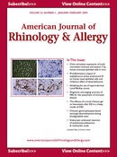 American Journal of Rhinology & Allergy Article Cover