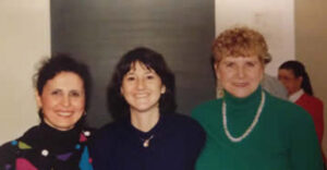 Lida Jones, Dr. Andrea Winthrop and Mary Lovas 